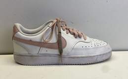 Nike Court Vision Low Sneakers White Pink 7.5