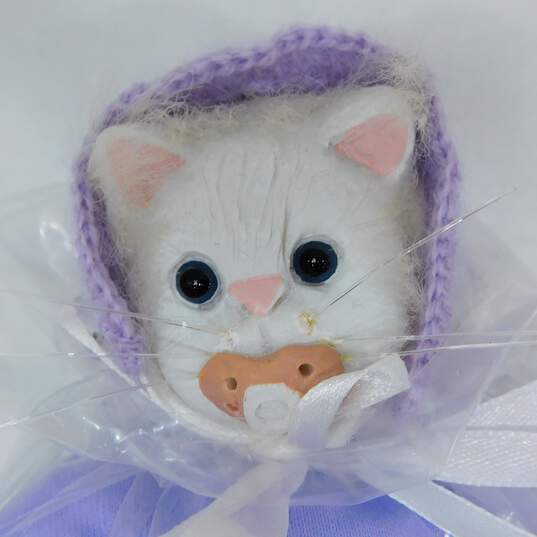 Ashton Drake Purrfect Angel & Purrfectly Lovable Cat Dolls IOB W/ COA image number 5