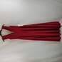 Azazie Womens Red Dress Size 8 image number 2