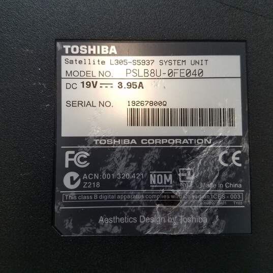 Toshiba Satellite PC's (A300 & L305) For Parts/Repair image number 7