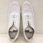 Mariano Di Vaio Perforated Lace Up Sneakers White 11 image number 7