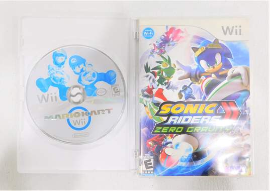Nintendo Wii W/ 2 Games, Sonic Riders Zero Gravity image number 2