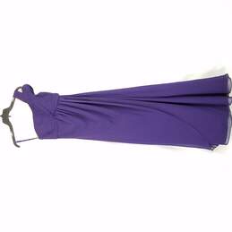 Mari Lee Women Purple Gown 8