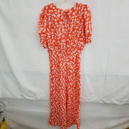 Asos Short Sleeve Floral Print Dress NWT Size 6 alternative image