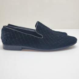 Giorgio Brutini Men’s 8 M Chatwal Quilted Black Velvet Slip-On Dress Shoes
