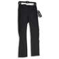 NWT Womens Gray Tummy Control Panel Pull-On Straight Cut Trouser Pants Sz 6 image number 3