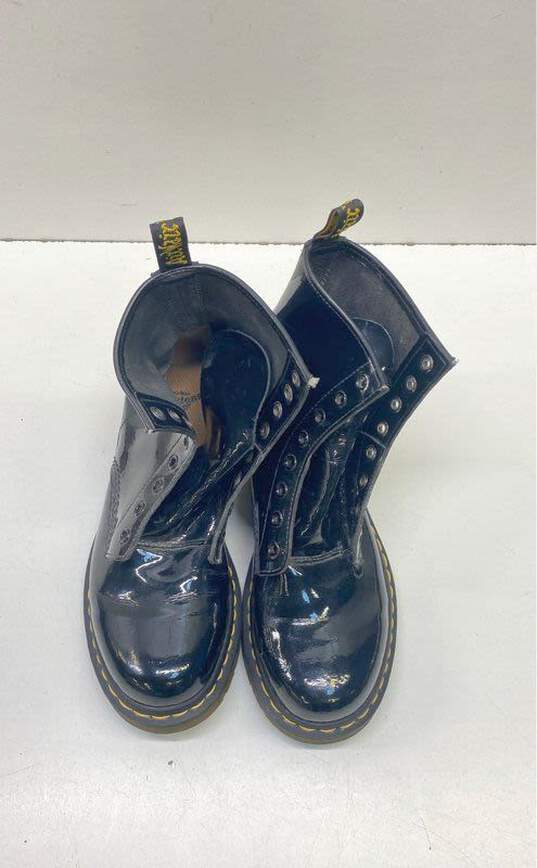 Dr. Martens 1460W Black Combat Boots Size 9 image number 5