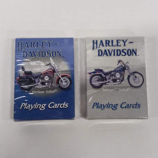 Harley Davidson Playing cards image number 3