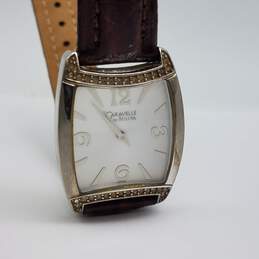 Caravelle By Bulova 43T09 26mm St. Steel Vintage Women' s Wristwatch 26g