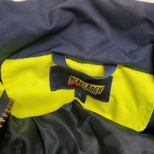 Blaklader Workwear Hi-Vis Harley Davidson Patch Response Jacket Size L image number 3