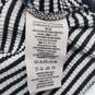 Free People Frenchie Striped Black & White Cutout Shirt Size S image number 4