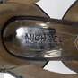 Michael Kors Women's Gray Sueade Gibson Platform Heels Size 7 image number 7