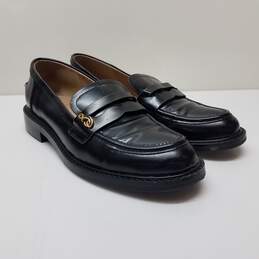 Sam Edelman Colin Black Slip-On Penny Loafers Size 7