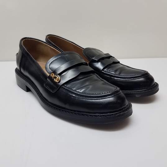 Sam Edelman Colin Black Slip-On Penny Loafers Size 7 image number 1
