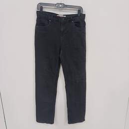 Levi's 514 Black Straight Jeans Men's Size 29x31