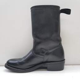 Boulet Leather Buckle Boots Black 10.5 alternative image
