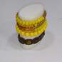 Bundle of Assorted Yellow Fashion Jewelry image number 4