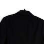 Womens Black Long Sleeve Notch Lapel Welt Pocket One Button Blazer Size 14 image number 4