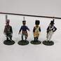 4pc Bundle of Assorted DelPrado Hand Painted Soldier Figurines image number 2