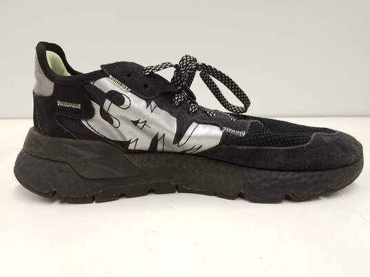 Adidas Nite Jogger 3M Core Black Men's Athletic Shoes Size 10 image number 3