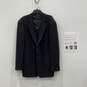 Giorgio Armani Mens Gray Notch Lapel Two-Button Blazer Size 54 With COA image number 1