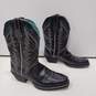 Women's Black Ariat Western Boots Size 7B image number 2