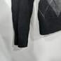 Saks 5th Avenue Black 1/4 Zip Crop Sweater Women's Size M image number 3