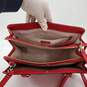 Kate Spade Red Leather Satchel/Convertible Crossbody Handbag image number 7