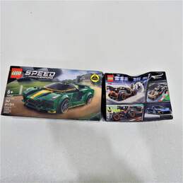2 Sealed Lego Speed Champions Lotus Evija & McLaren Senna 76907 75892