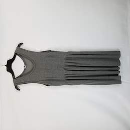 Theory Women Grey Midi Dress 10