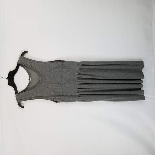 Theory Women Grey Midi Dress 10 image number 1