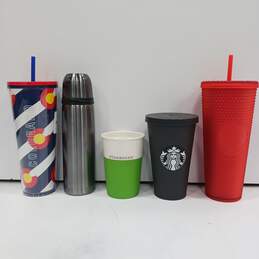 5pc. Bundle of Starbucks Coffee Cups/Tumblers