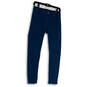 Womens Blue Dark Wash Flat Front Pockets Stretch Skinny Leg Jeans Size 8/29 image number 1