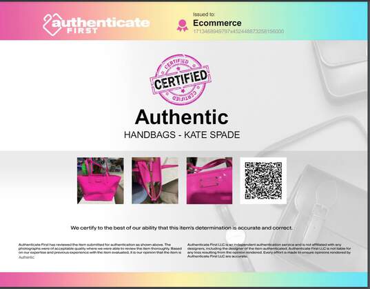 Hot Pink Kate Spades Handbag image number 6