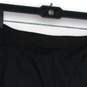 Womens Black Elastic Waist Flat Front Zipper Pocket Short Mini Skirt Size 8 image number 3