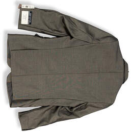 NWT Mens Gray Long Sleeve Notch Collar Pockets Two Button Blazer Size 16 alternative image