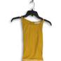 Loft Womens Yellow Animal Print Boat Neck Back Zip Fit & Flare Dress Size 10 image number 3