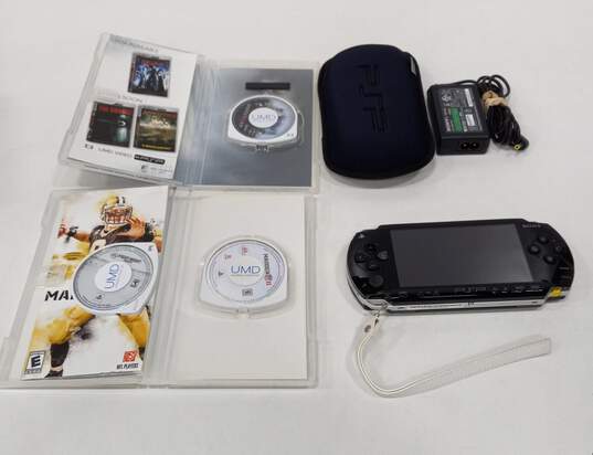 Sony PSP Handheld Console with Madden 11 & Boogeyman UMD Video image number 1
