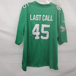 Nike NFL Men's Green On Field Jersey #45 Last Call Size XXXL alternative image
