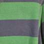 Mens Striped Knitted Crew Neck Long Sleeve Pullover T-Shirt Size Medium image number 3