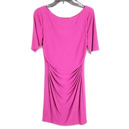 Vince Camuto Women Pink Cinched Dress Sz 12