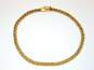 14K Yellow Gold Braided Chain Bracelet 3.3g image number 6