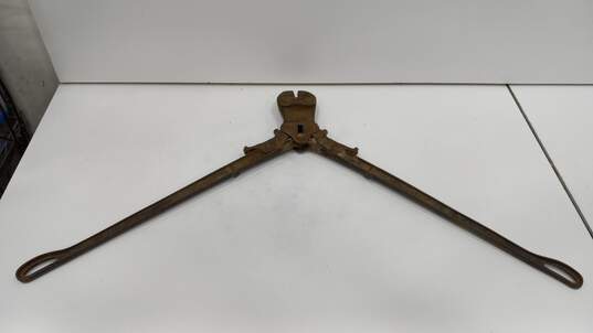 Large Vintage Heavy Duty Wire Cutters image number 1