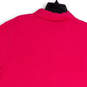 Mens Pink Big Pony Short Sleeve Spread Collar Golf Polo Shirt Size Large image number 4