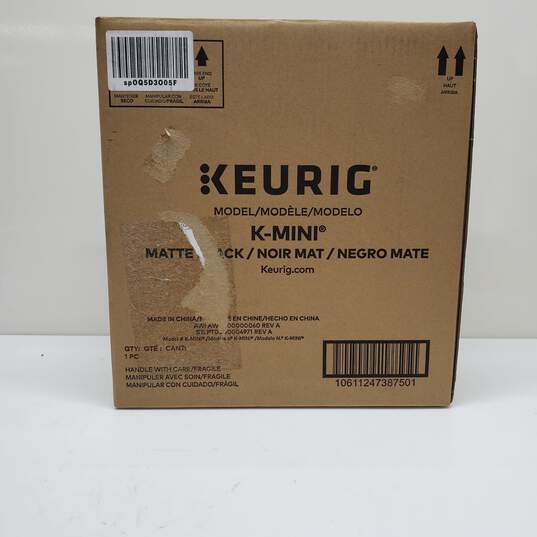 NEW SEALED Keurig K-Mini Single Serve Coffee Maker Matte Black image number 3