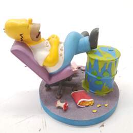 2001 The Simpsons (Asleep On The Job) From The Misadventures Of Homer Sculpture Collection alternative image
