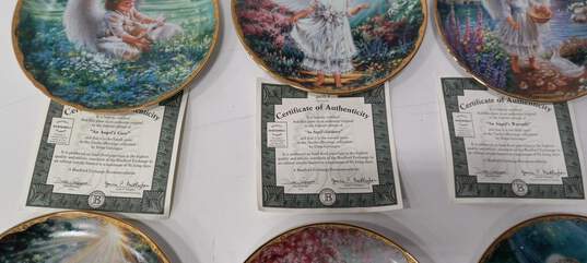 Bundle of 6 Dona Gelsinger Garden Blessings Authenticity Collectors Plates image number 3