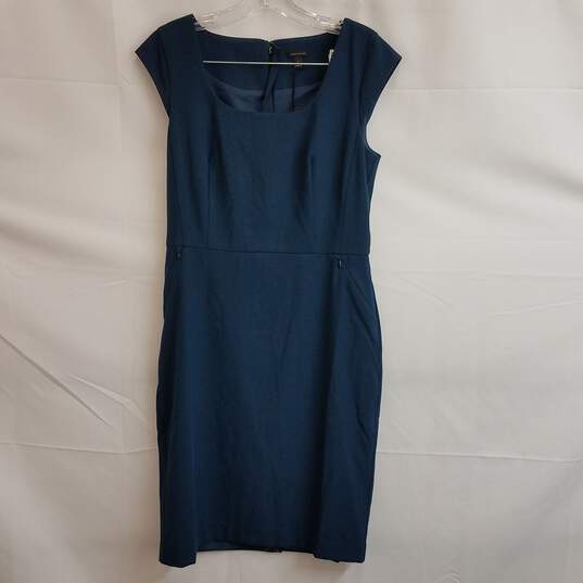 Ann Taylor Scoop Neck Zip Pocket Dress Size 6 image number 1