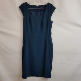 Ann Taylor Scoop Neck Zip Pocket Dress Size 6
