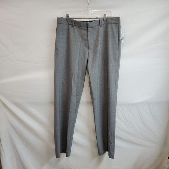 Theory Gray Wool Dress Pant MN Size 36 NWT image number 1